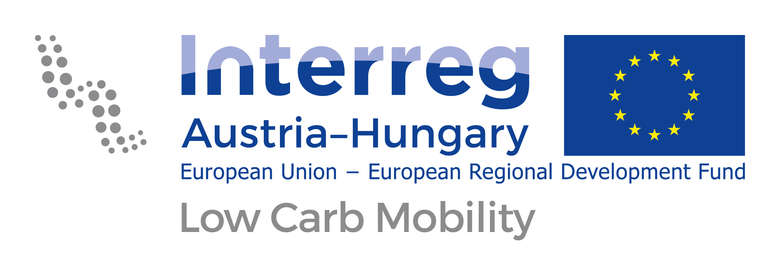 Projektlogo von "Low Carb Mobility" (Interreg AT-HU 114)
