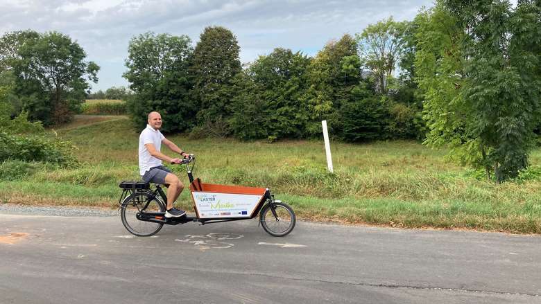 Lastenradfahren sorgt für gute Laune!