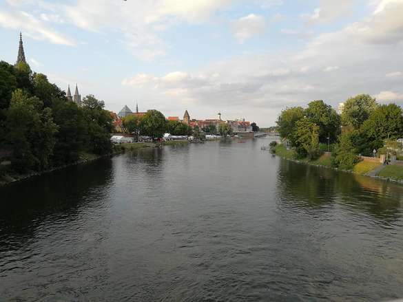 Fluss in Ulm