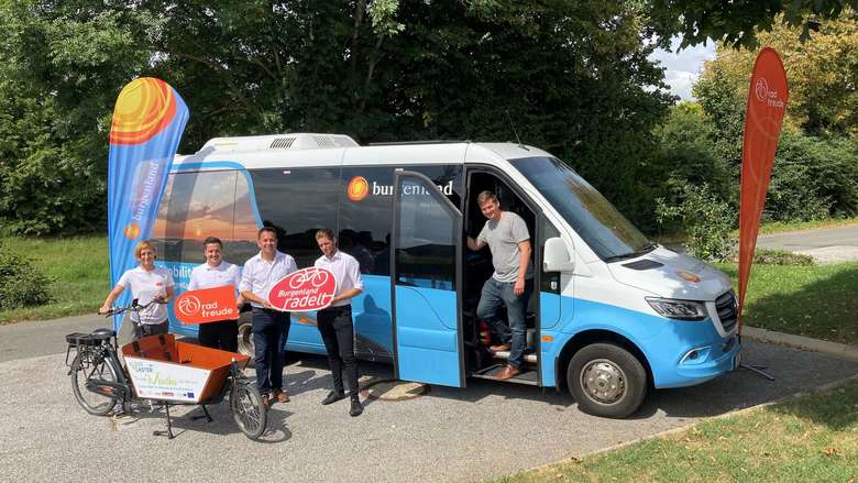 Gemeinsam nachhaltig unterwegs - VBB und Mobilitätszentrale Burgenland in Rudersdorf